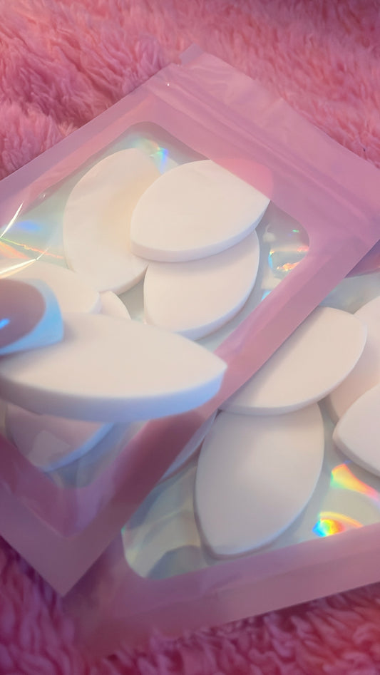 Lash practice sponges