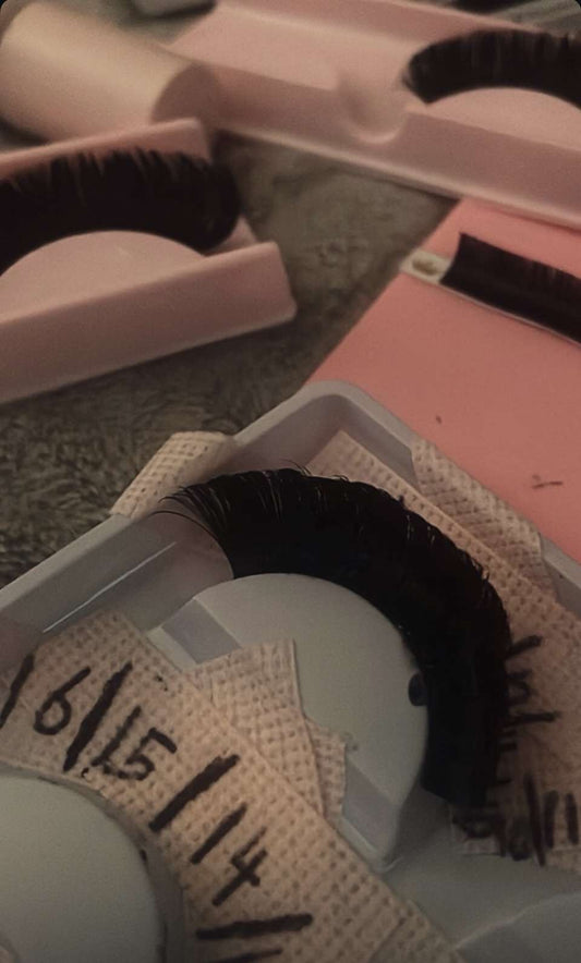 Russian lash strip bundle